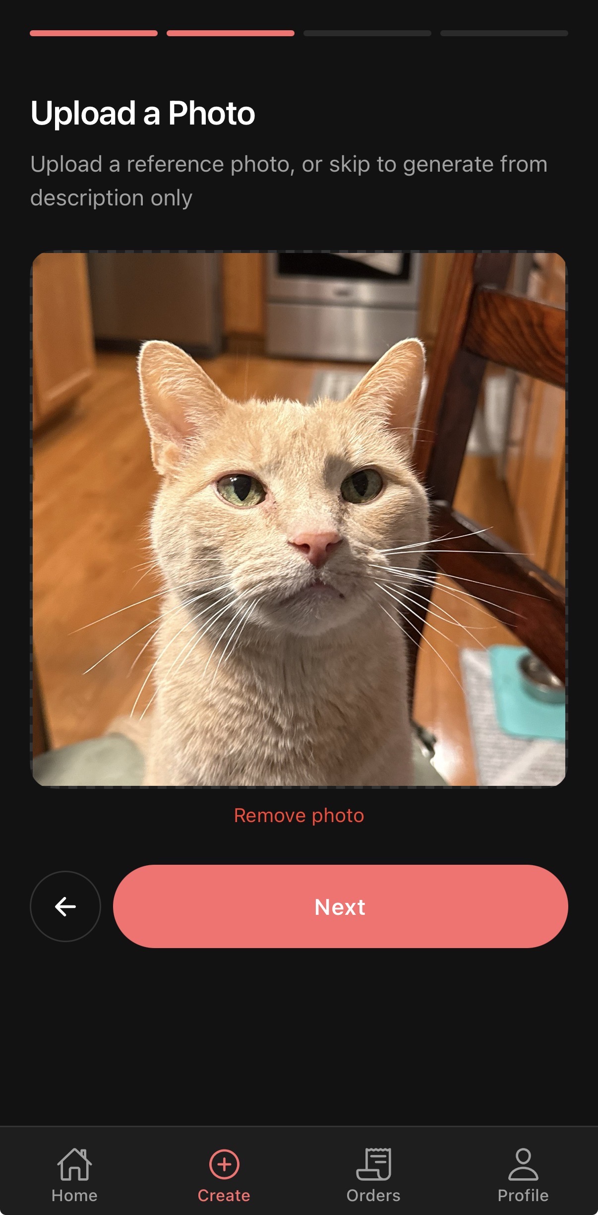 Add a photo of your pet