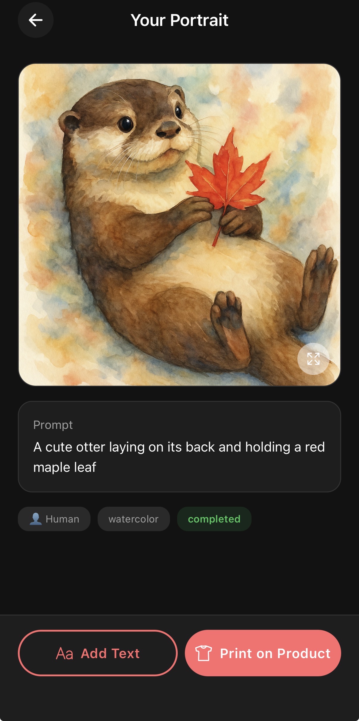 Preview the created image